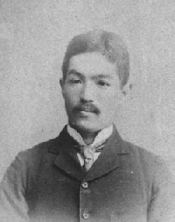 高野房太郎28歳、1897年4月、東京本郷にて撮影