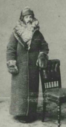 Fusataroo dressed in water garb for the journey to Beijing, Feb. 4, 1901