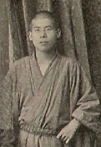西川光二郎(1876-1940)、1901年撮影の社会民主党創立記念写真より